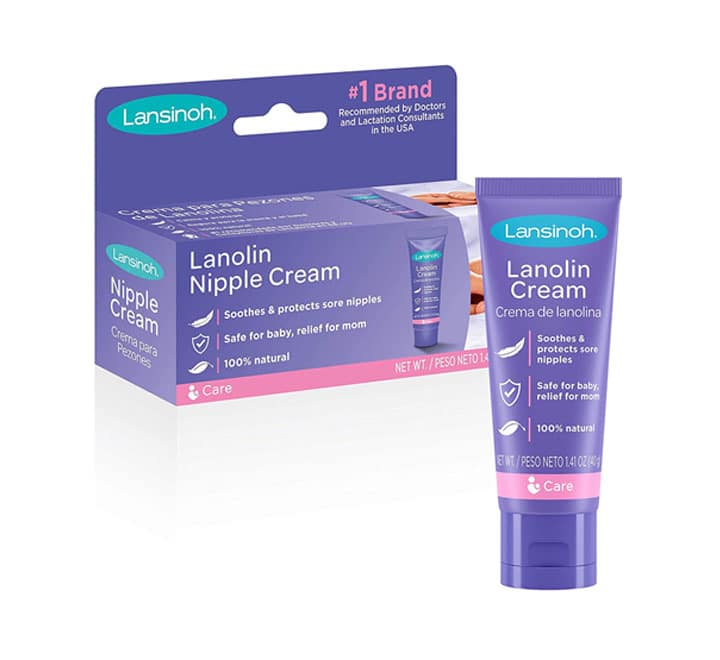 Lansinoh Lanolin Nipple Cream for Breastfeeding, 1.41 Ounces