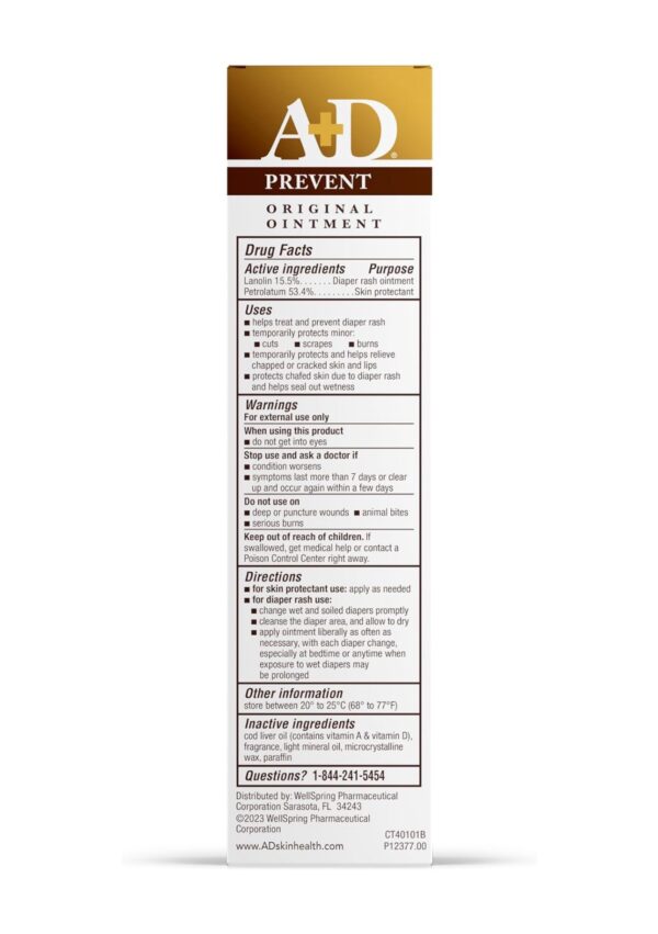 A+D Original Ointment, 4 Ounce - Image 2