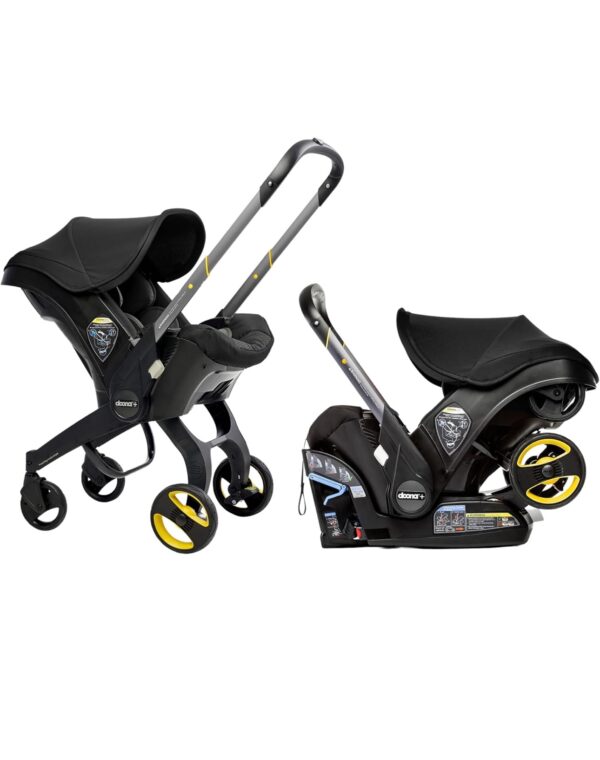 Doona Car Seat & Stroller, Nitro Black - All-in-One Travel System