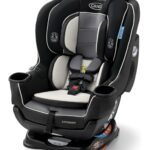 Graco Extend2Fit Convertible Baby Car Seat, Rear and Forward Facing, Adjustable Extension Panel for Extra Legroom, Gotham